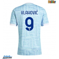 Juventus Dusan Vlahovic #9 Bortedrakt 2025-26 Kortermet